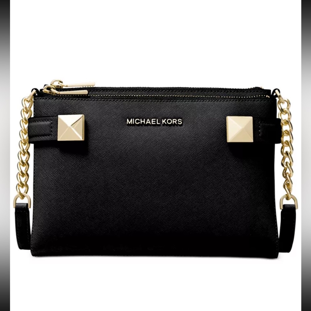 MICHAEL MICHAEL KORS Karla Leather East West Crossbody